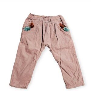 Zara Baby Light Pink Lined pants